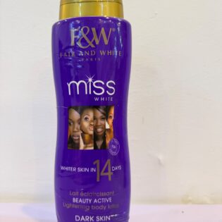 Fair and white miss white 14 days lotion